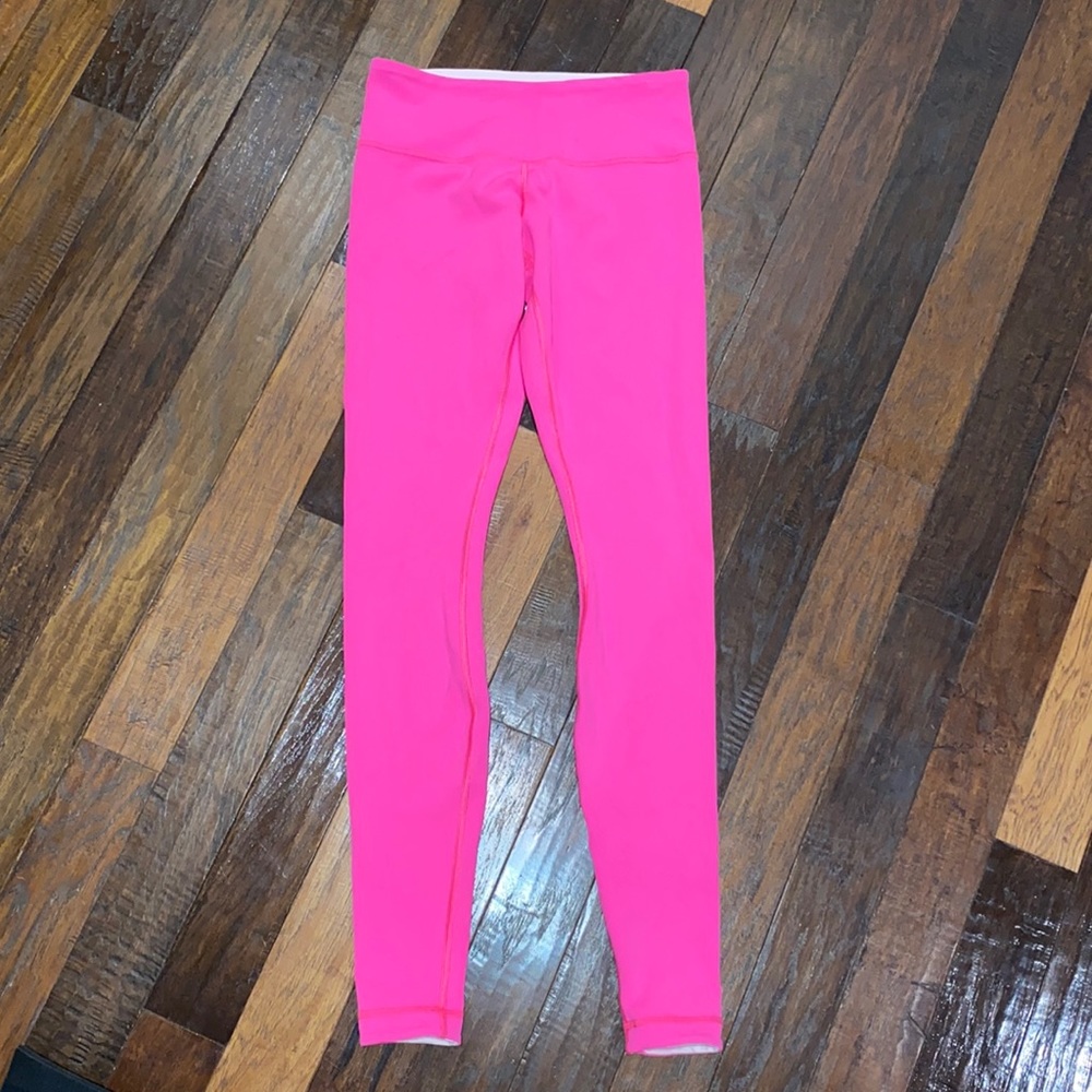 lululemon Reversible Wunder Under Leggings Sz 4